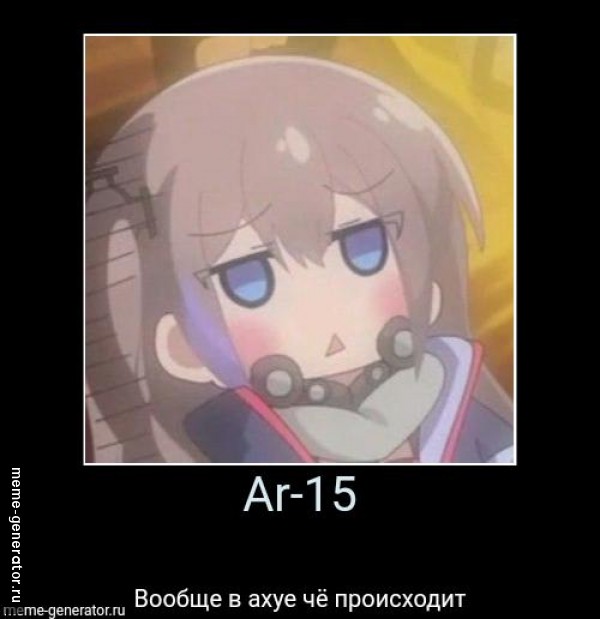 Ar-15 в ахуе